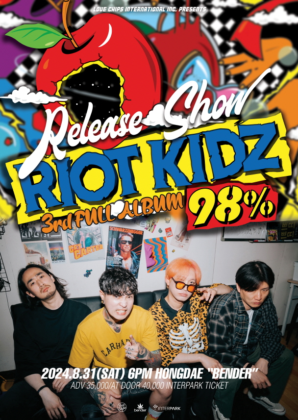 RIOT KIDZ」 3rd Full Album 〈98%〉 Release Show! | NOL World