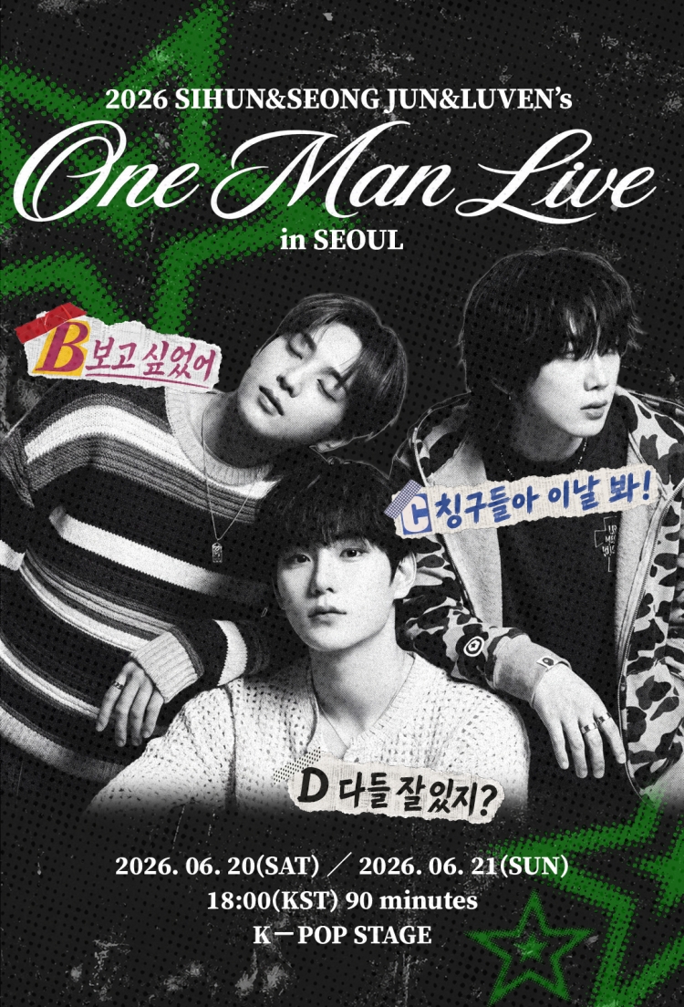 2026 SIHUN＆SEONG JUN＆LUVEN's ONE MAN LIVE in SEOUL | NOL World