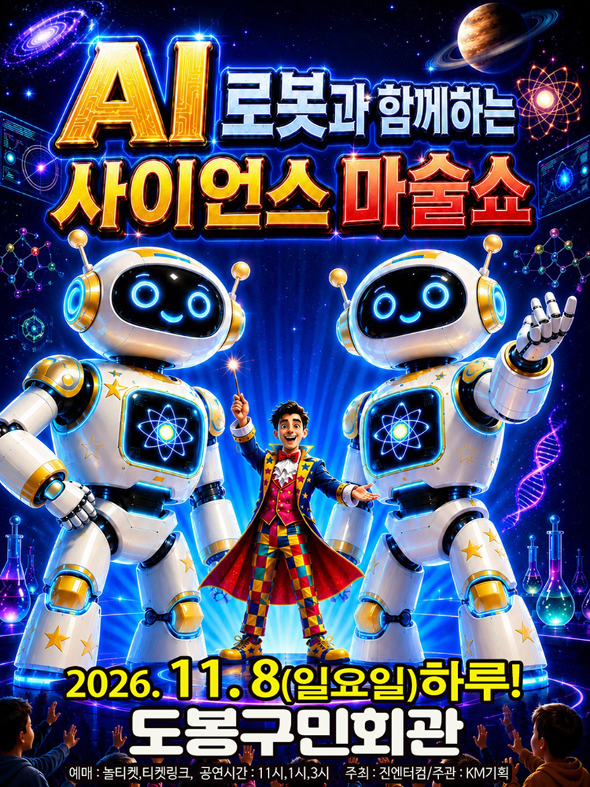 AI로봇과 함께하는 〈사이언스마술쇼〉 - 도봉