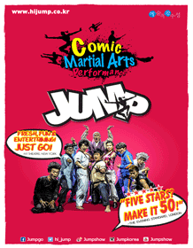 JUMP Comic Martial Arts Performance JUMP Comic Martial Arts Performance