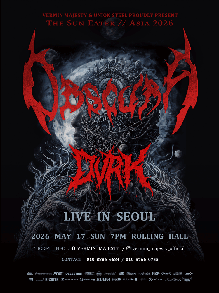 OBSCURA LIVE IN SEOUL