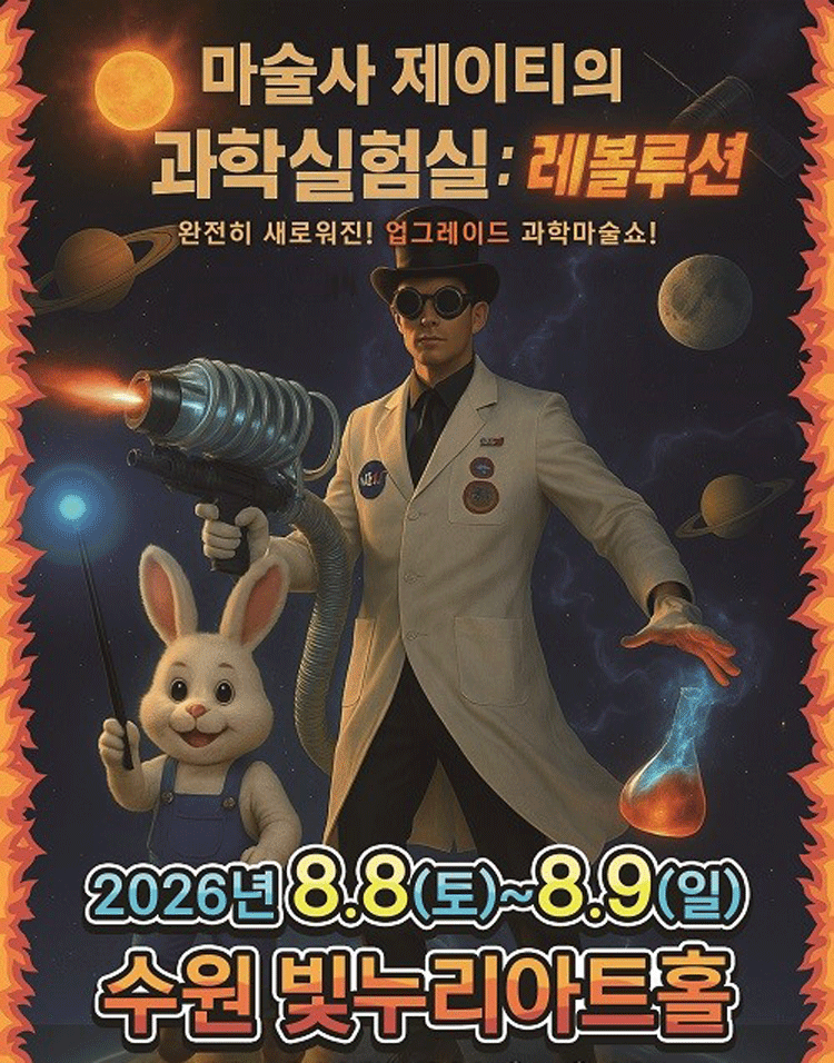 마술사 제이티의 과학실험실 : 레볼루션 - 수원