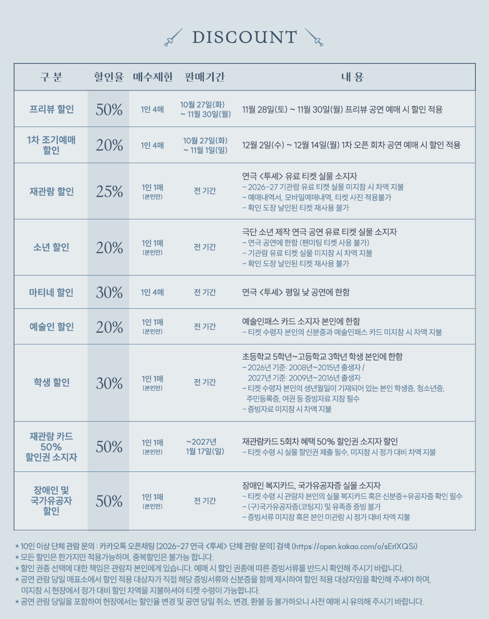 연극 〈투셰〉 : 극단 소년 10주년 기념 공연 공연정보 이미지 4