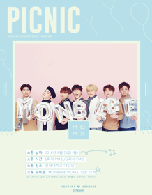 MONSTA X official fan club ‘MONBEBE’ “1st Fan Meeting〈PICNIC〉”