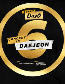 Every DAY6 Concert in DAEJEON