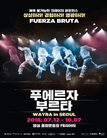 极限震撼WAYRA[FUERZA BRUTA WAYRA]首尔场