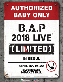 B.A.P 2018 LIVE［LIMITED］IN SEOUL