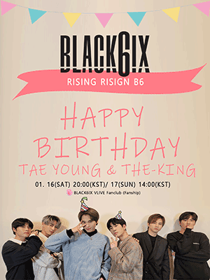 BLACK6IX ‘RISING RISING B6~’