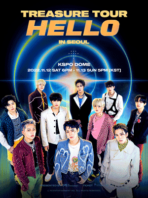 2022 TREASURE TOUR [HELLO] in SEOUL - Interpark Global