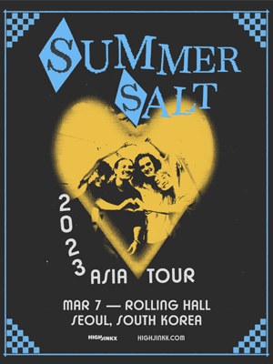 서머솔트 내한공연 (Summer Salt Live in Seoul)