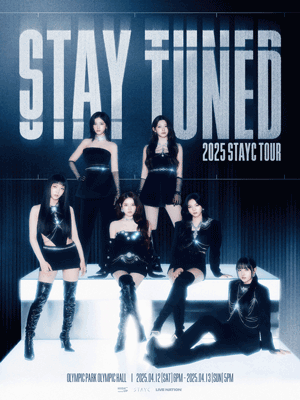 2025 STAYC TOUR ‘STAY TUNED’ 단독판매 공연 포스터