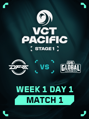 VCT PACIFIC STAGE1 (3.22) - M1 : DFM vs GE