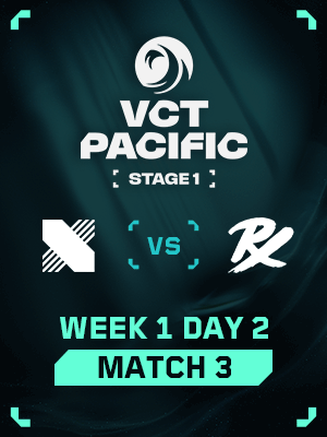 VCT PACIFIC STAGE1 (1.19) - (3.23) - M3 : DRX VS PRX