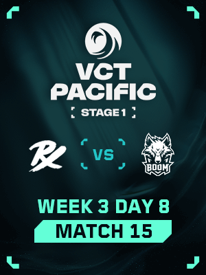 VCT PACIFIC STAGE1 (4.6) - M15 : PRX VS BME