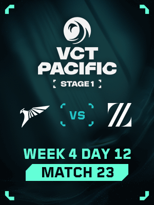 VCT PACIFIC STAGE1 (4.14) - M23 : TLN VS ZETA