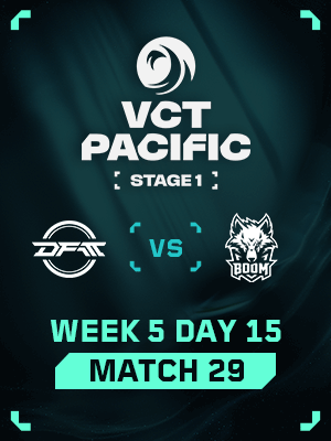 VCT PACIFIC STAGE1 (4.21) - M29 : DFM VS BME