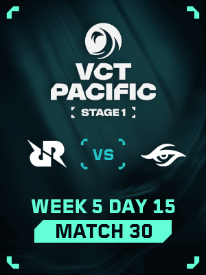 VCT PACIFIC STAGE1 (4.21) - M30 : RRQ VS TS