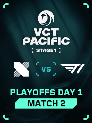 VCT PACIFIC STAGE1 (4.26) - PO M2 : DRX vs T1