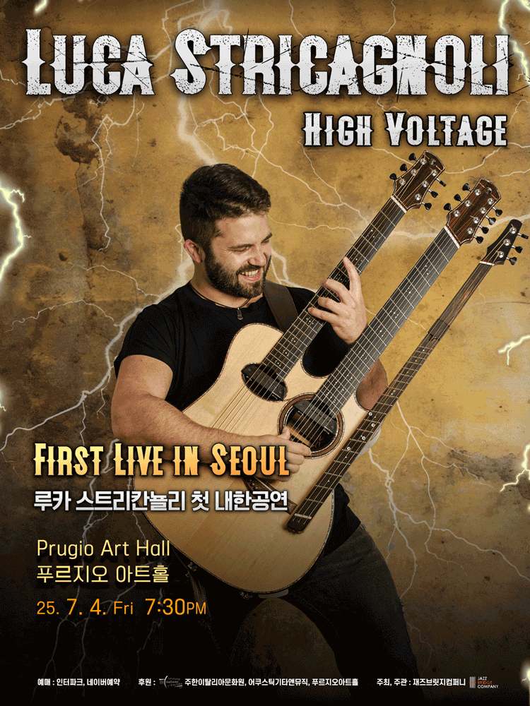 Luca Stricagnoli First Live in Seoul