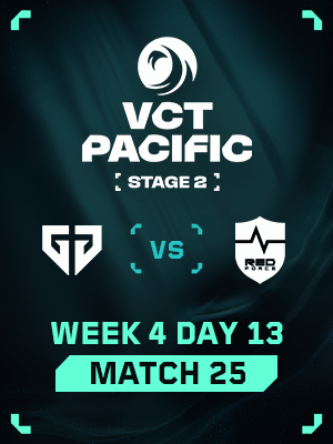 VCT Pacific Stage 2 (8.8) - M25 : GEN VS NS