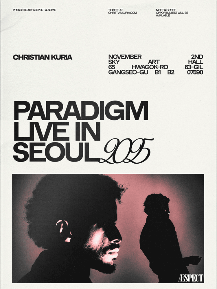 CHRISTIAN KURIA LIVE IN SEOUL