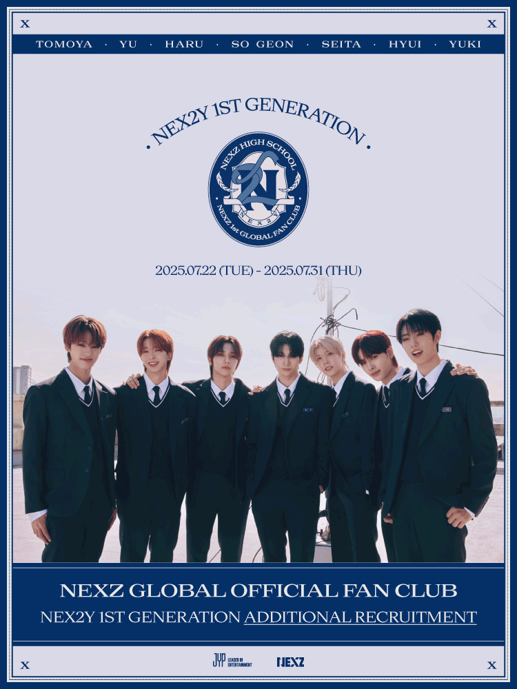 NEXZ GLOBAL OFFICIAL FANCLUB NEX2Y 1ST GENERATION ADDITIONAL RECRUITMENT