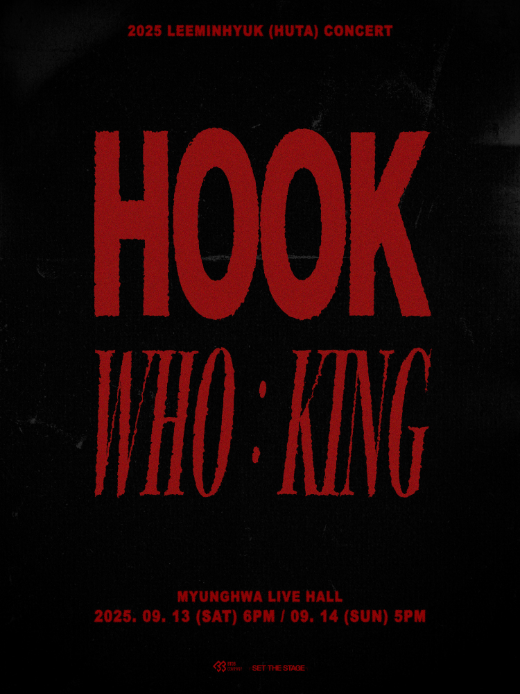 2025 LEE MINHYUK (HUTA) CONCERT 〈HOOK - WHO : KING〉