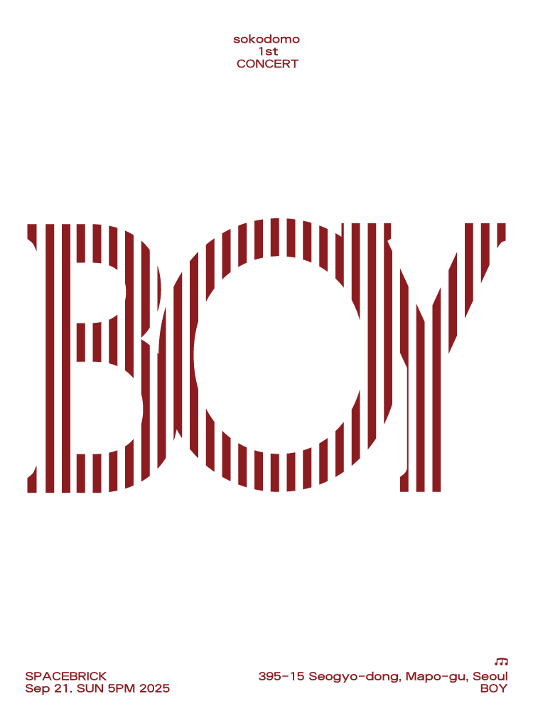 sokodomo 1st CONCERT［BOY］