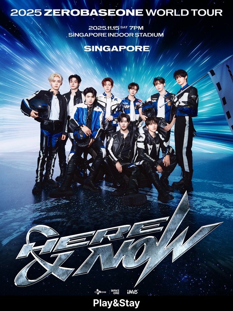 ［Play＆Stay］2025 ZEROBASEONE WORLD TOUR ［HERE＆NOW］ IN SINGAPORE + Hotel