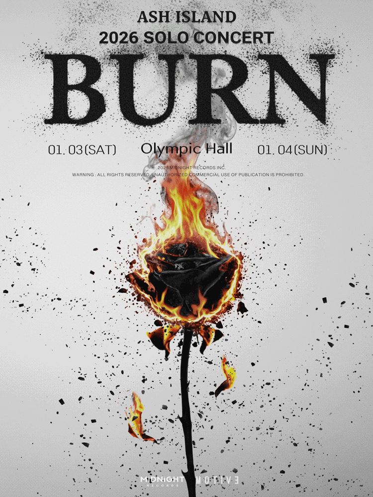 2026 ASH ISLAND SOLO CONCERT BURN NOL 2026 ASH ISLAND SOLO CONCERT BURN NOL