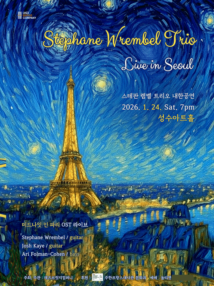 Stephane Wrembel Trio Live in Seoul