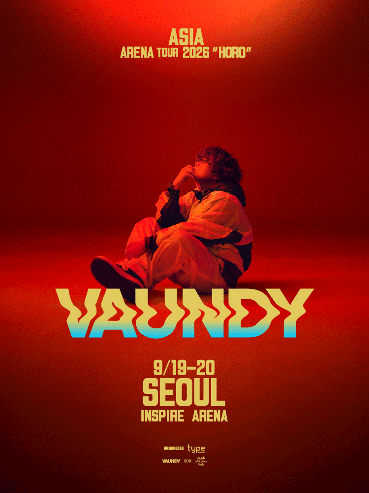 Vaundy ASIA ARENA TOUR 2026 'HORO' IN SEOUL 포스터