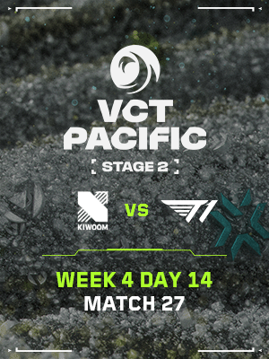 VCT PACIFIC STAGE 2 (8.8) - M27 : KRX vs T1