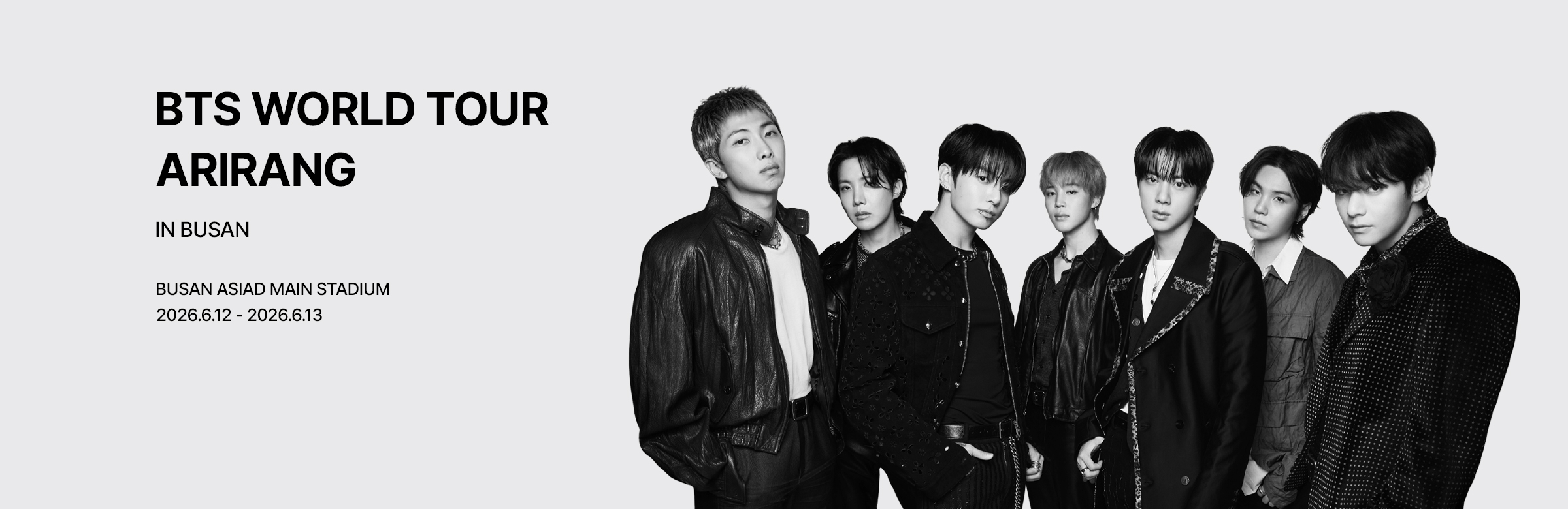 BTS WORLD TOUR ‘ARIRANG’ IN BUSAN