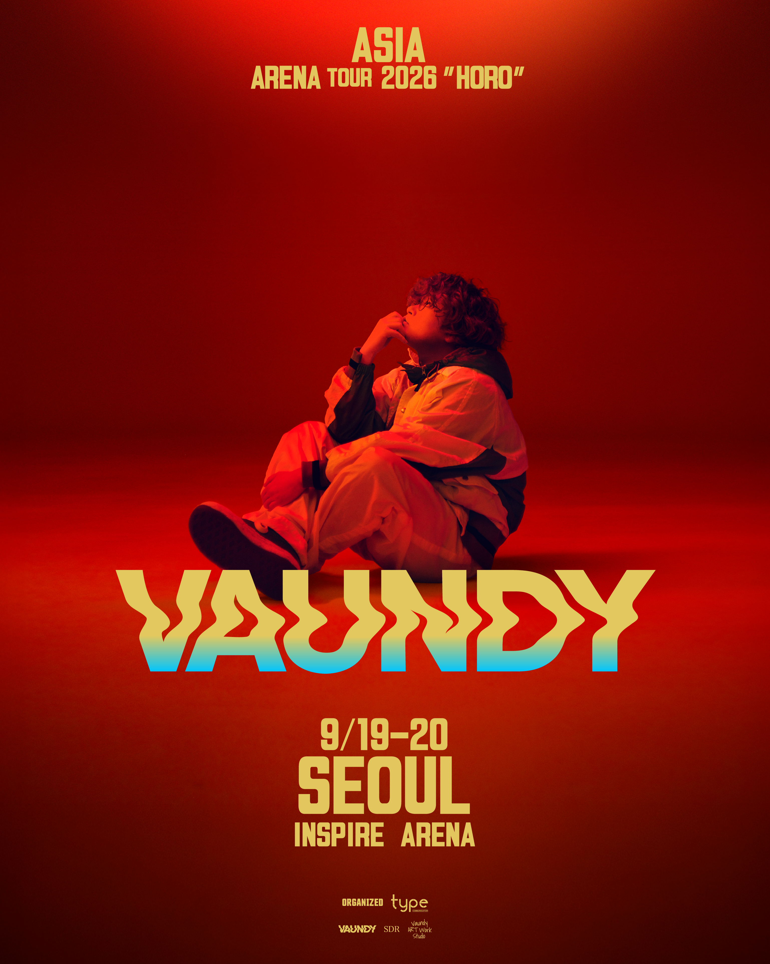 Vaundy ASIA ARENA TOUR 2026 “HORO” IN SEOUL OFFICIAL MD 온라인