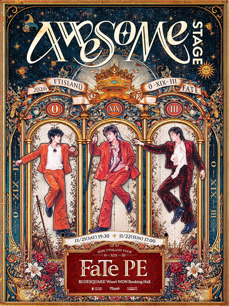 F.T. 아일랜드 2026 Awesome Stage X FTISLAND : FaTe PE 포스터