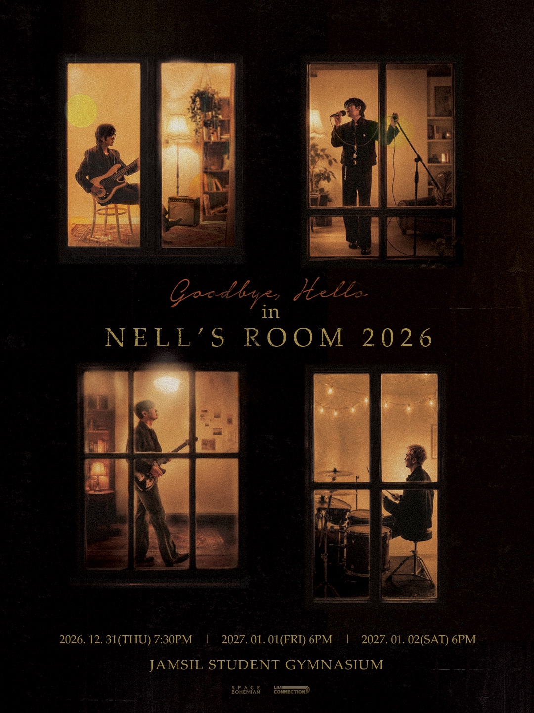 넬 Goodbye, Hello in NELL’S ROOM 2026 포스터
