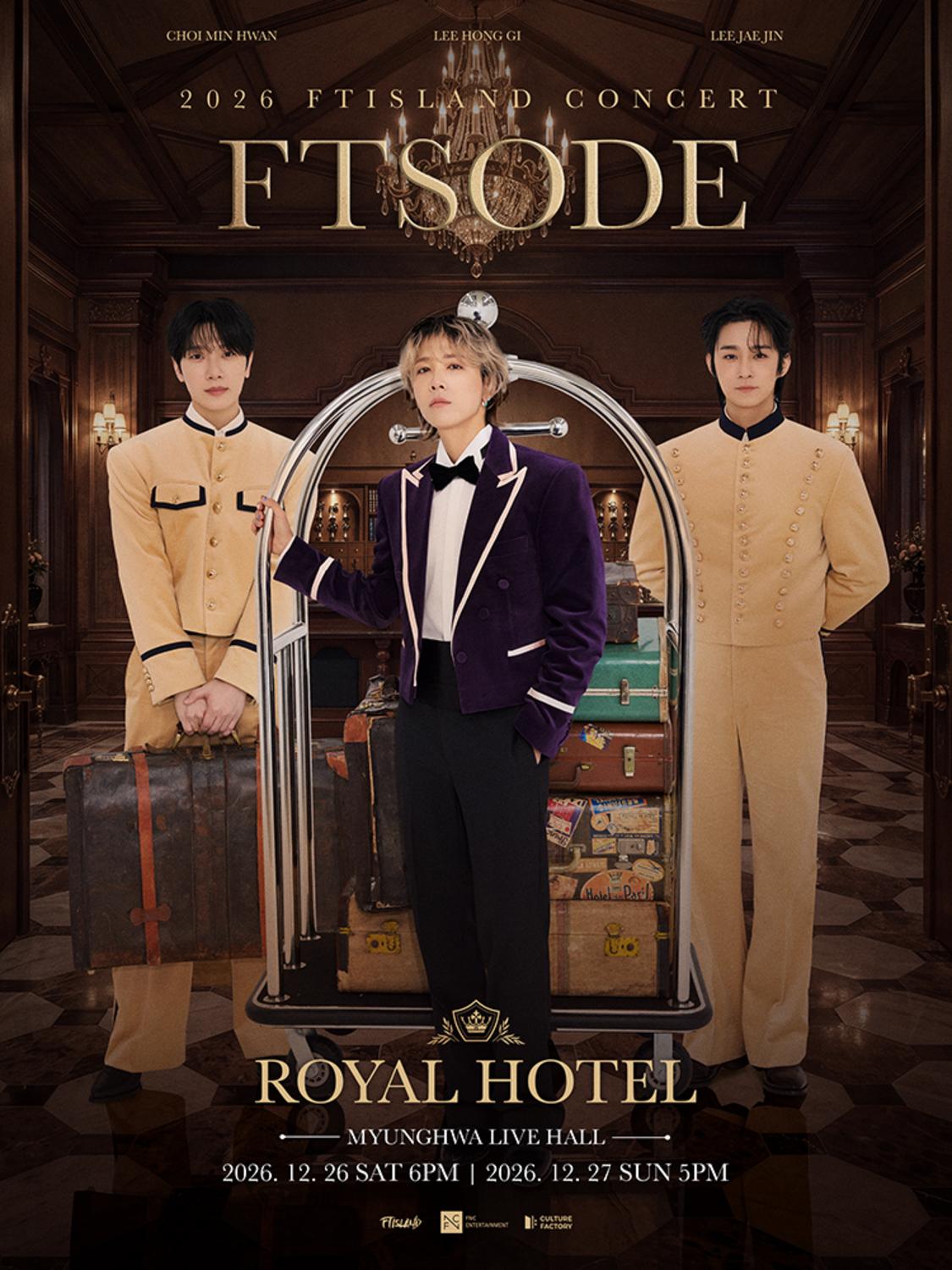 2026 FTISLAND CONCERT ‘FTSODE’ 포스터