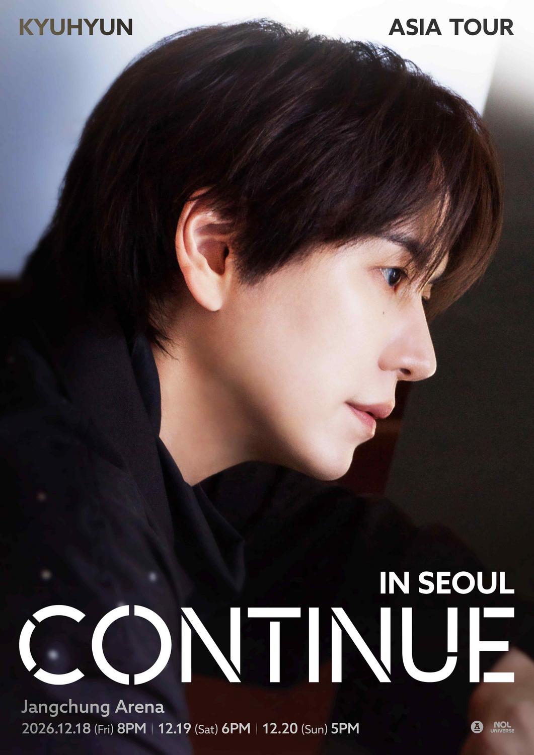 규현 (KYUHYUN) ASIA TOUR ‘CONTINUE’ IN SEOUL 포스터